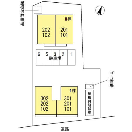 アドヴァンセル B.B.の区画図