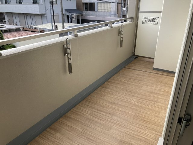 ブリエヴェール北桜塚のバルコニー