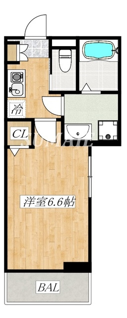 MELDIA与野本町Ⅲの間取り|間取図です！