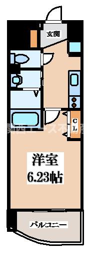 【間取り】 | Luxe布施南Ⅱ