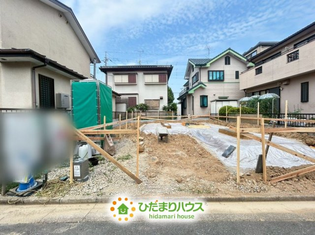 久喜市葛梅４期　新築一戸建て　グラファーレの駐車場|2026/7/16　撮影