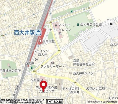 【地図】 | ノーブル西大井