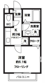 【間取り】 | カーサ・ポポロ | 間取りです。