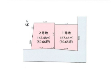 【区画図】 | 行永　全２区画