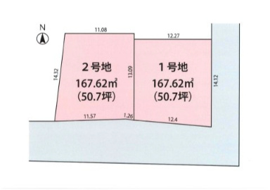 【区画図】 | 行永　全２区画