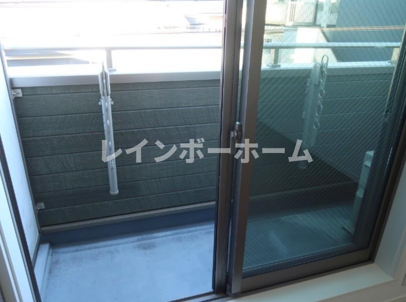 【仲介手数料：50％OFF】対象物件！のバルコニー|※別部屋参考写真。