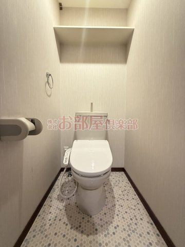 ブランドルフのトイレ|ゆったりとした空間のトイレです