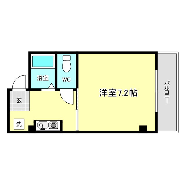 エクシード倉垣の間取り
