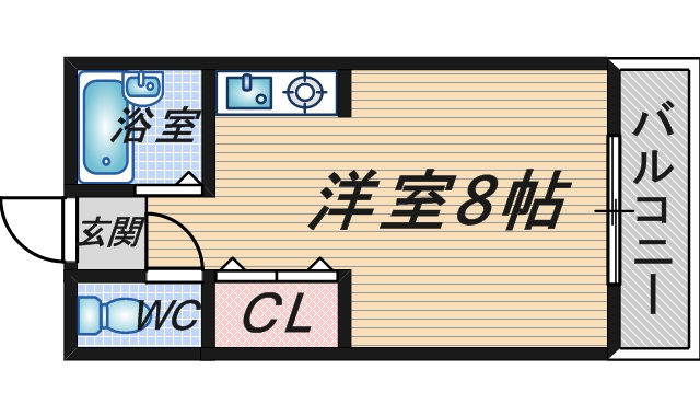 フレンディ北条の間取り