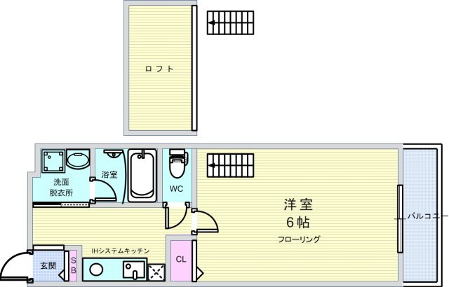 三協ハイツⅡの間取り