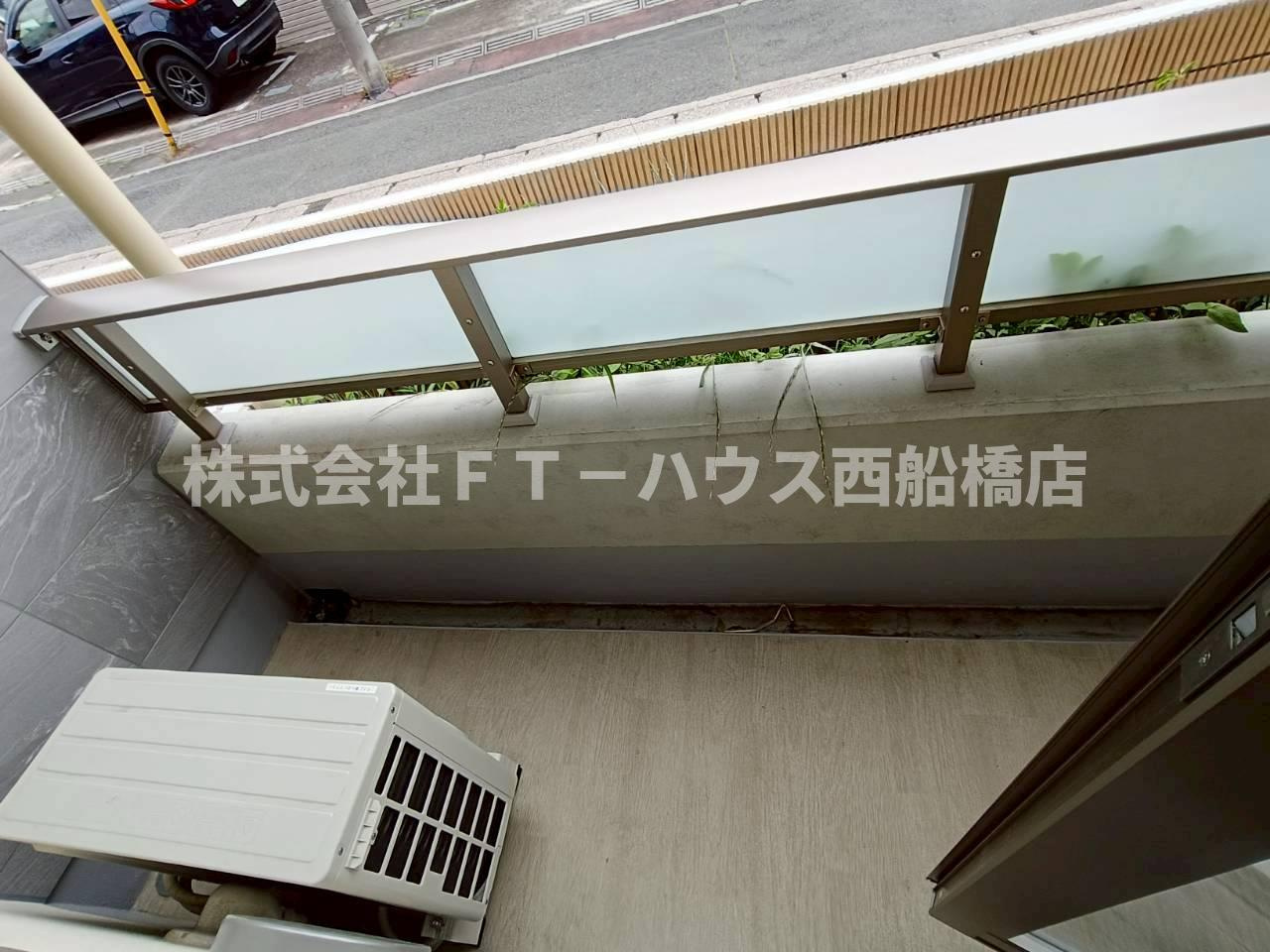 Alivis原木中山のバルコニー