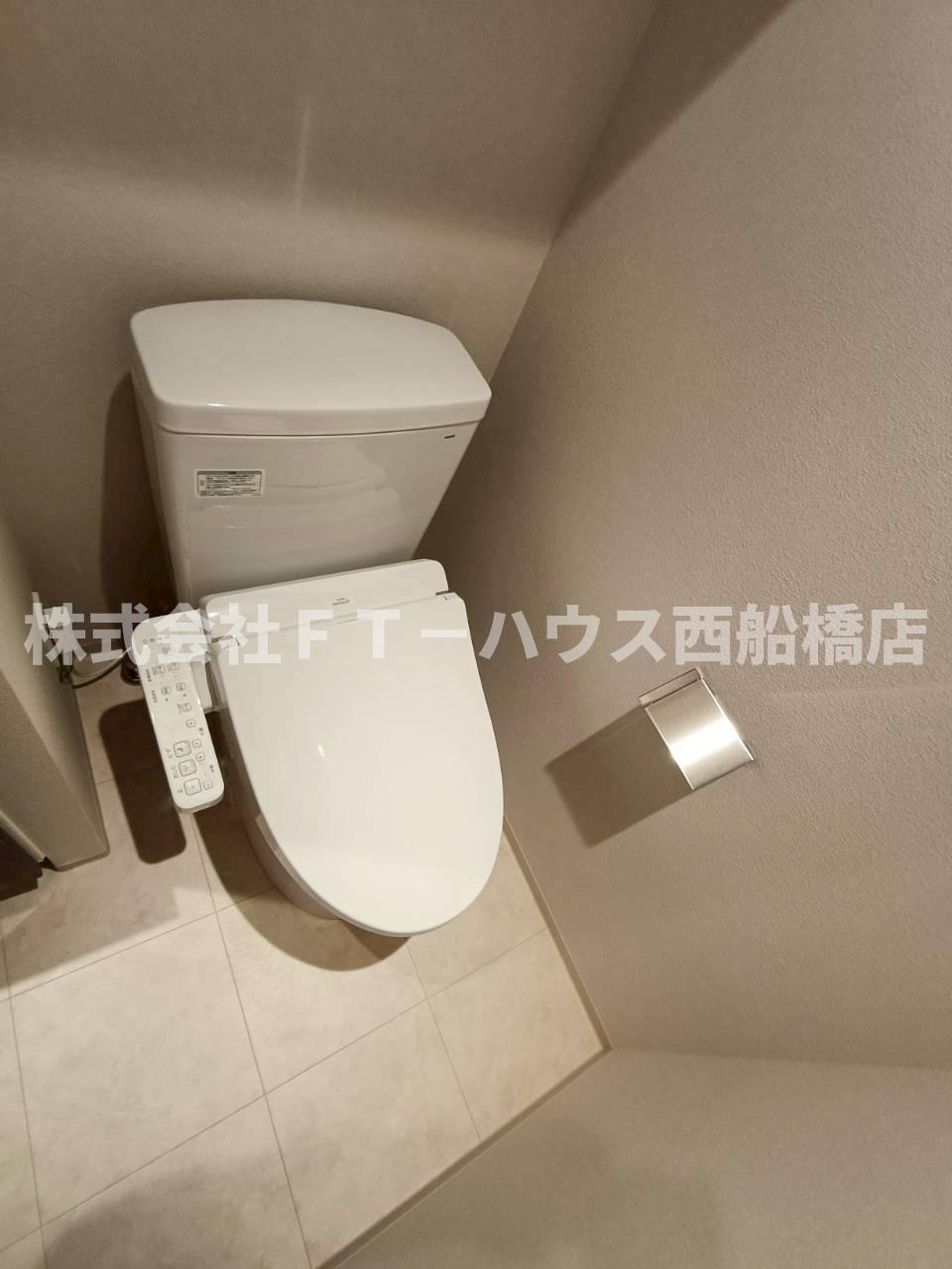 Alivis原木中山のトイレ