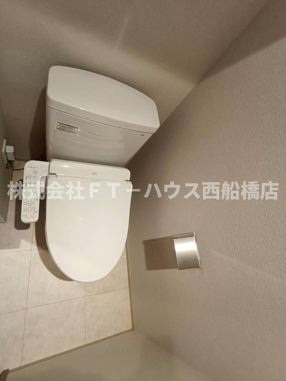 Alivis原木中山のトイレ