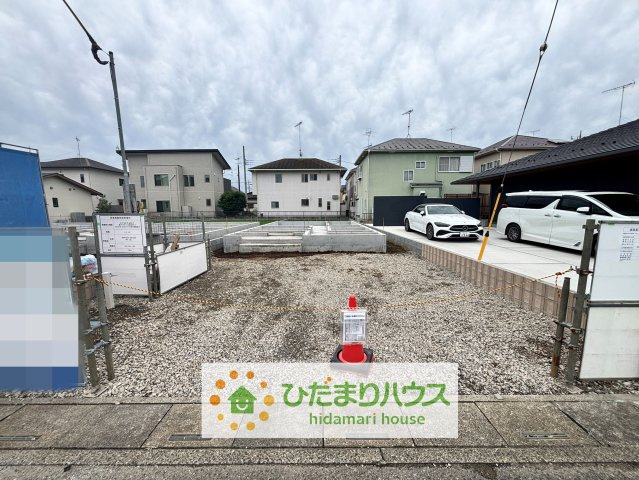 加須不動岡　新築一戸建て　01　リーブルガーデンの駐車場|26/09/08　撮影