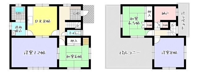 【間取り】の画像