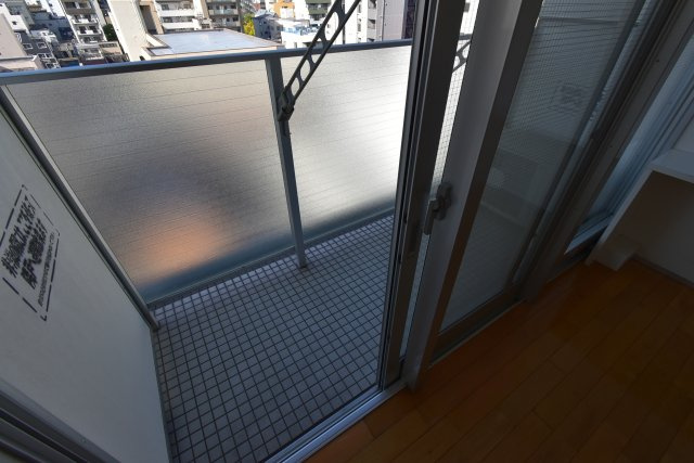 COZYのバルコニー