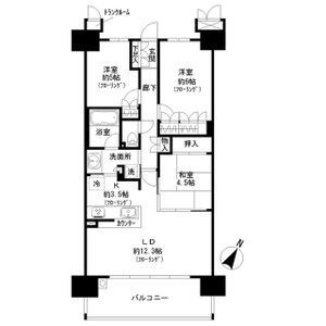 プレミアムフォート稲沢の間取り