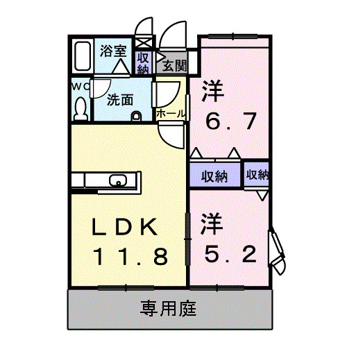 エターナル ポートの間取り