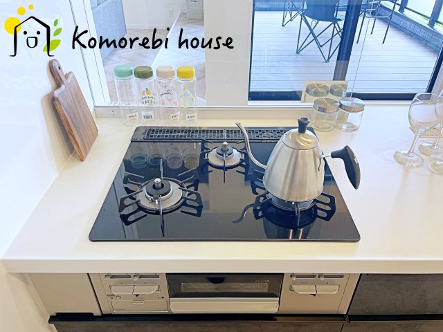 大宮南中野　新築一戸建て　ルシェール　Gのキッチン|お料理しやすいキッチンです