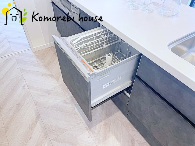 大宮南中野　新築一戸建て　ルシェール　Gのキッチン|コンパクトなキッチンで掃除もラクラク