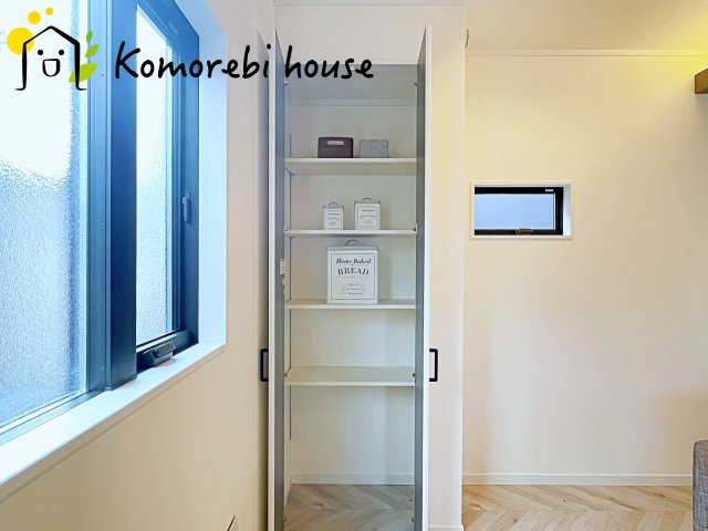 大宮南中野　新築一戸建て　ルシェール　Gの収納|専用の収納スペースです
