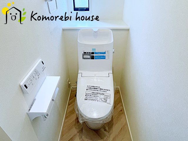 大宮南中野　新築一戸建て　ルシェール　Gのトイレ|トイレも気になるポイント