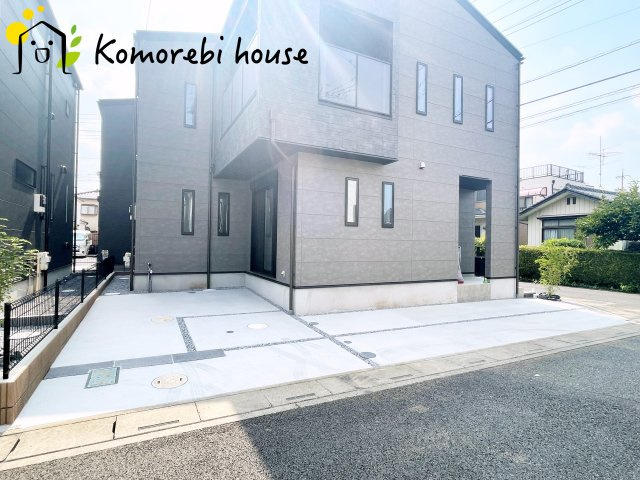 大宮南中野　新築一戸建て　ルシェール　Gの駐車場|駐車場があるので、車を買う予定の方も安心です