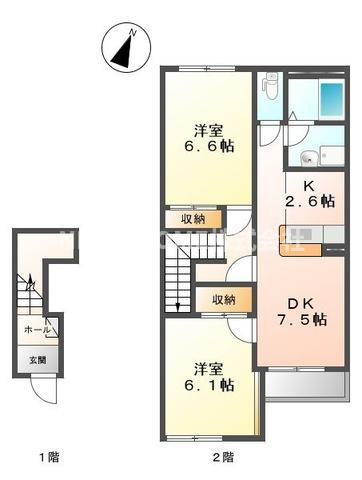朝来市和田山町玉置のアパート