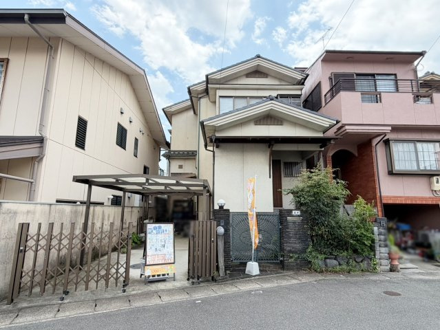 桂上野西町　建築条件無土地|間口ゆったり８ｍ！（R8.6撮影）