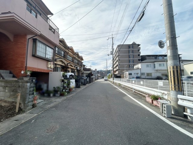 桂上野西町　建築条件無土地|間口ゆったり８ｍ！（R8.10撮影）