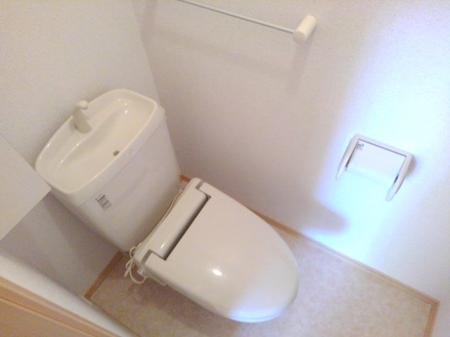 ラ・シュー・エズカのトイレ|落ち着いたトイレです