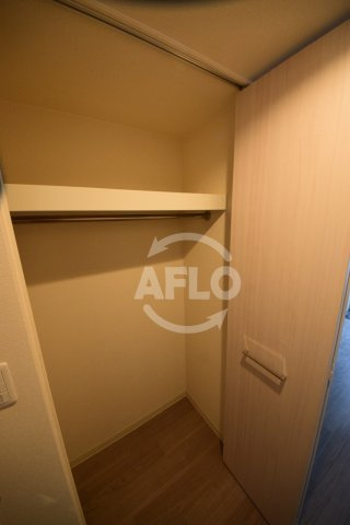 プレサンス難波フィールドの収納|プレサンス難波フィールド　クローゼット