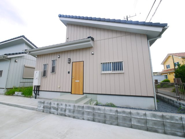 山武市松ケ谷松ケ谷ロ　平家中古戸建のその他|令和3年5月築 2DK平家駐車2台能九十九里海岸まで車約3分 ウッドデッキエアコン2台閑静な分譲地内