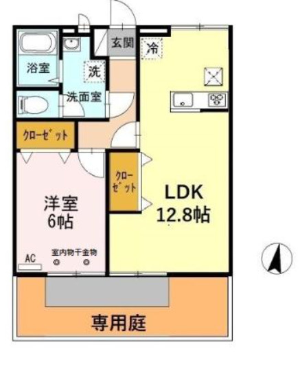 プチメゾンの間取り