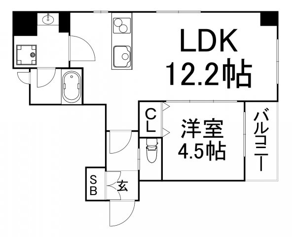 【間取り】 | AZ天満