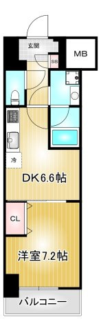 フレール上前津|名古屋市の賃貸ならMy賃貸の間取り|フレール上前津