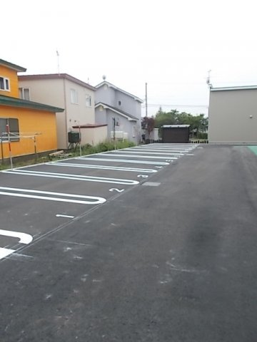 コルジャの駐車場