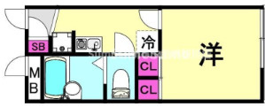 レオパレス上坂部の間取り