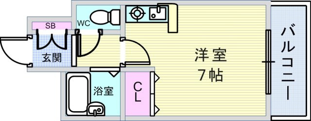サンライズセカンドの間取り