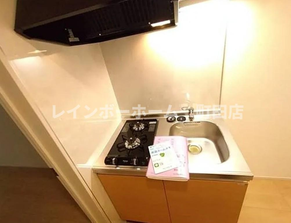 Ristia海老名※初期費用分割あと払いサービス利用可能物件のキッチン