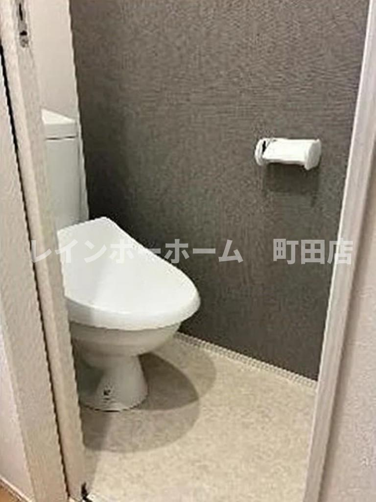 Ristia海老名※初期費用分割あと払いサービス利用可能物件のトイレ