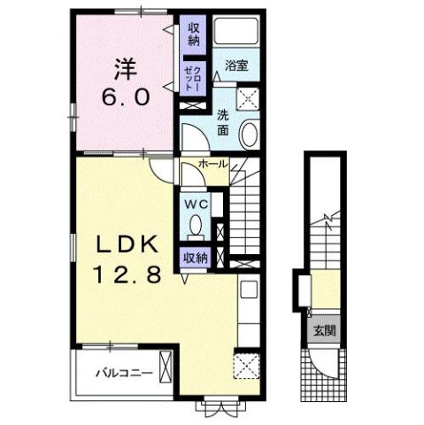 ラフィナ－トの間取り