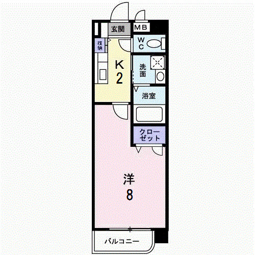 プロスペールＳの間取り