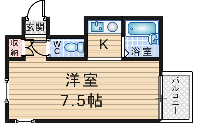 サンライズFirstの間取り