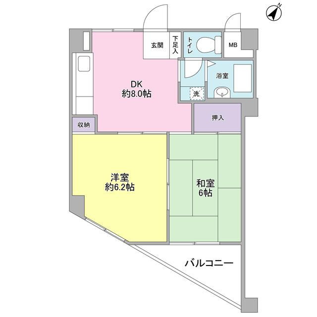大和市西鶴間３丁目の賃貸マンション