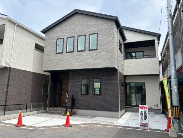 佐伯区皆賀4丁目の外観|5号棟外観です。