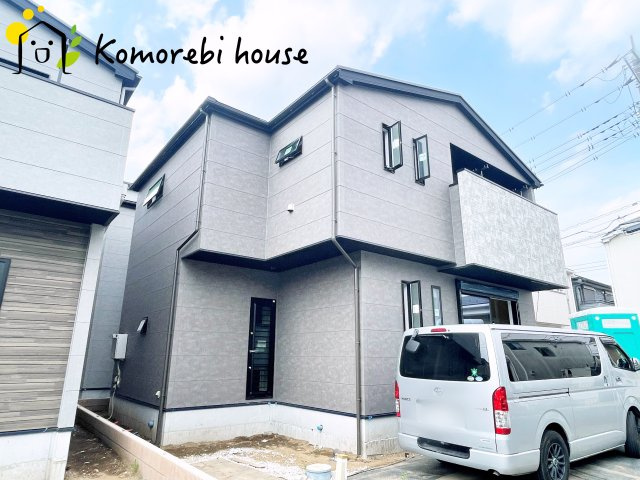 大宮南中野　新築一戸建て　ルシェール　Dの外観|7/21撮影