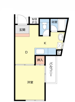 【間取り】 | サニーマンション | 間取りです。