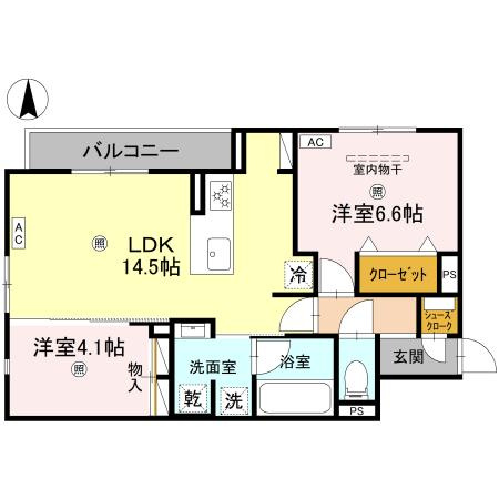 【間取り】 | D-ROOM平野区加美東5丁目PJ