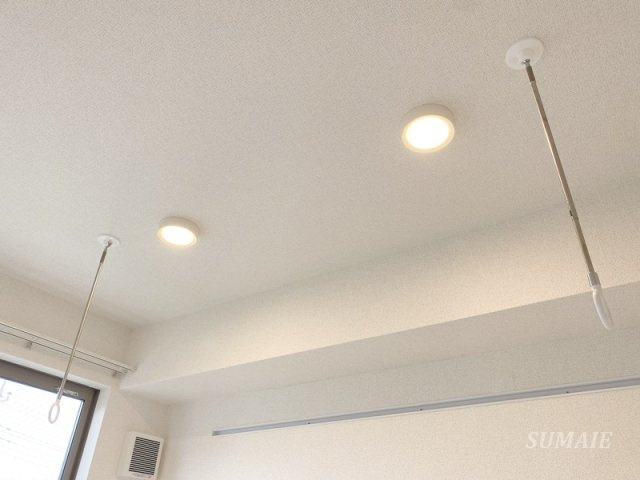 コートヴィレッジ かすみの設備|便利な室内物干し☆